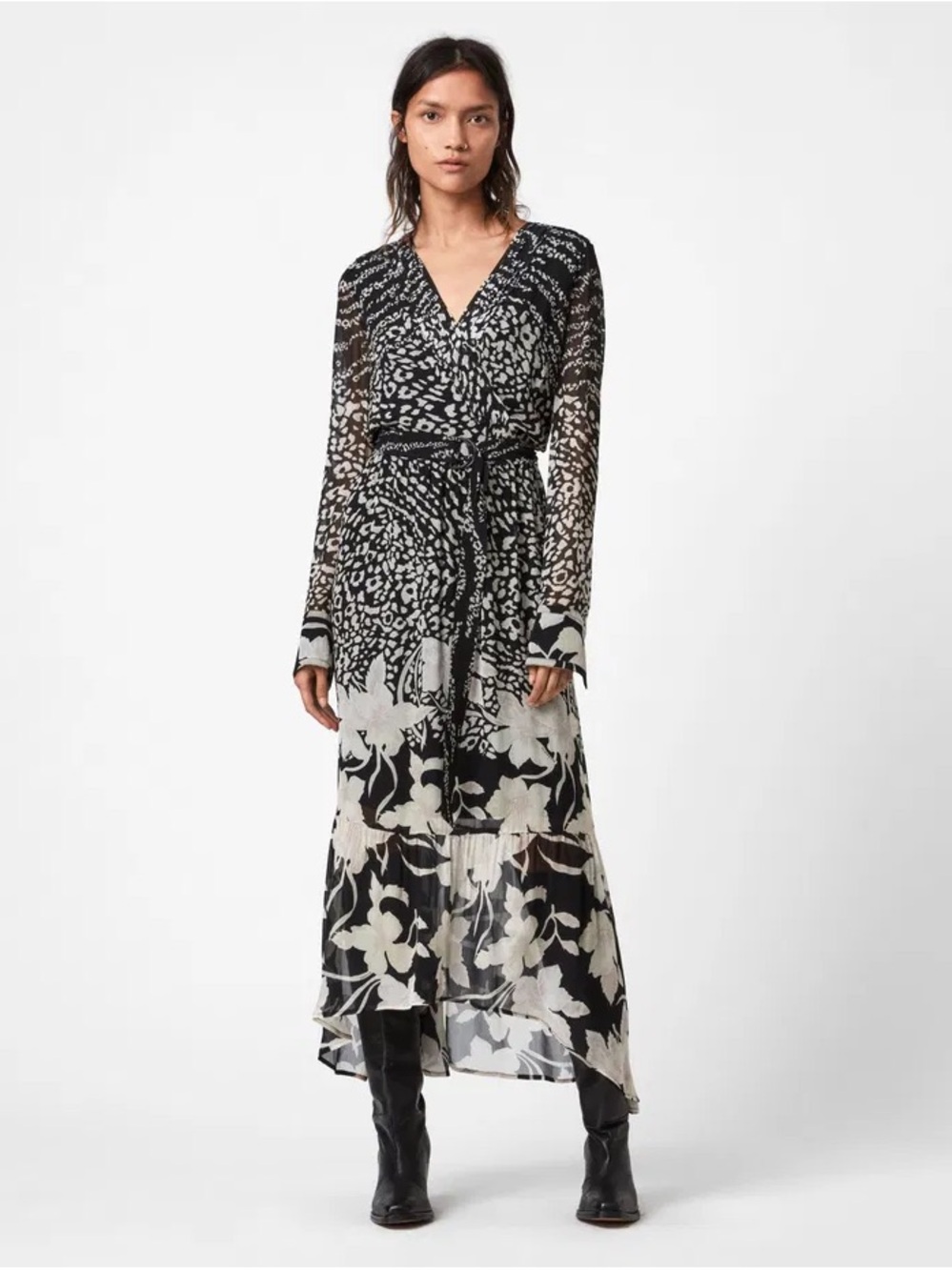 AllSaints Florence Tempo Dress